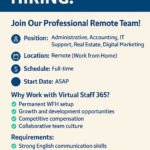 WE’RE HIRING! | Virtual Staff 365