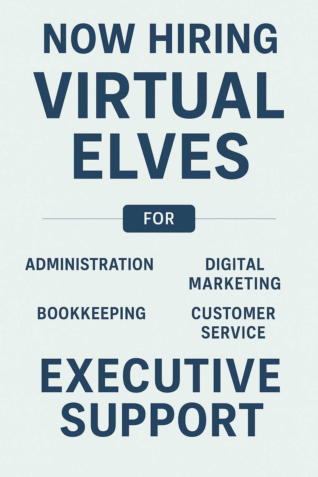 WE’RE HIRING! |Virtual Elves