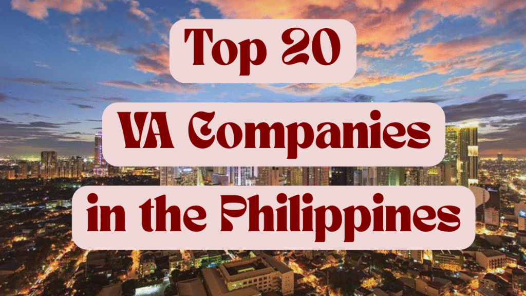 Top 20 VA companies in the Philippines