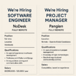start your remote job- NO DESK & PANGIAN