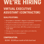 Zirtual- Executive Assistant-WORK FROM HOME