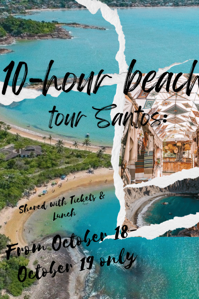 Save Up to 50% on 10-hour beach tour Santos